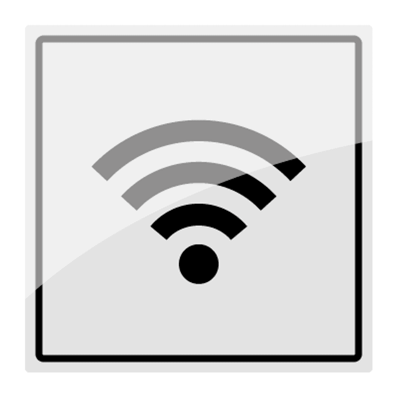 Skilt  for WIFI - stål 150x150 mm