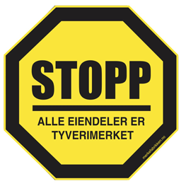 Stopp, alle eiendeler er tyverimerket