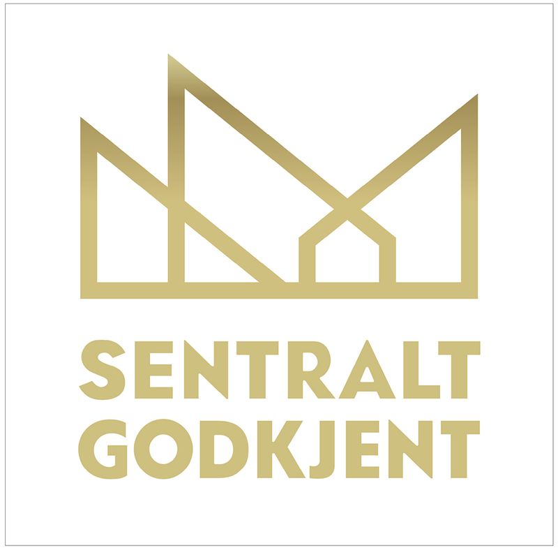 Godkjenningsmerke - Sentralt godkjent logo