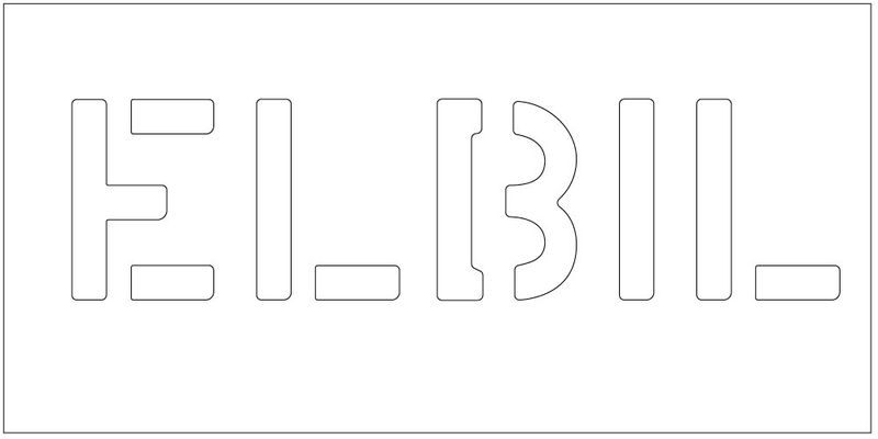 Sjablong - Elbil Parkering