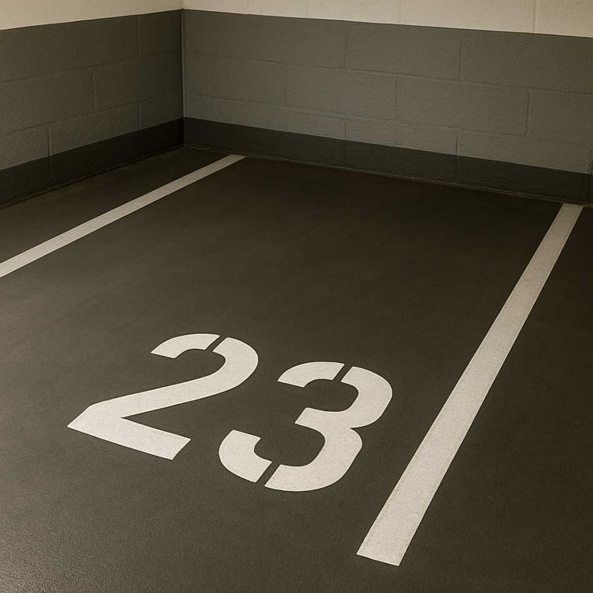 Sjablonger i plast - Tallsett 0 - 9